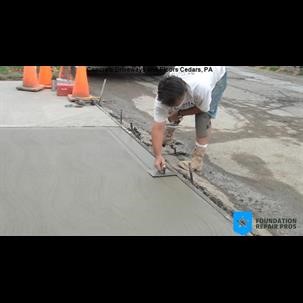 Concrete Driveways and Floors Cedars Pennsylvania